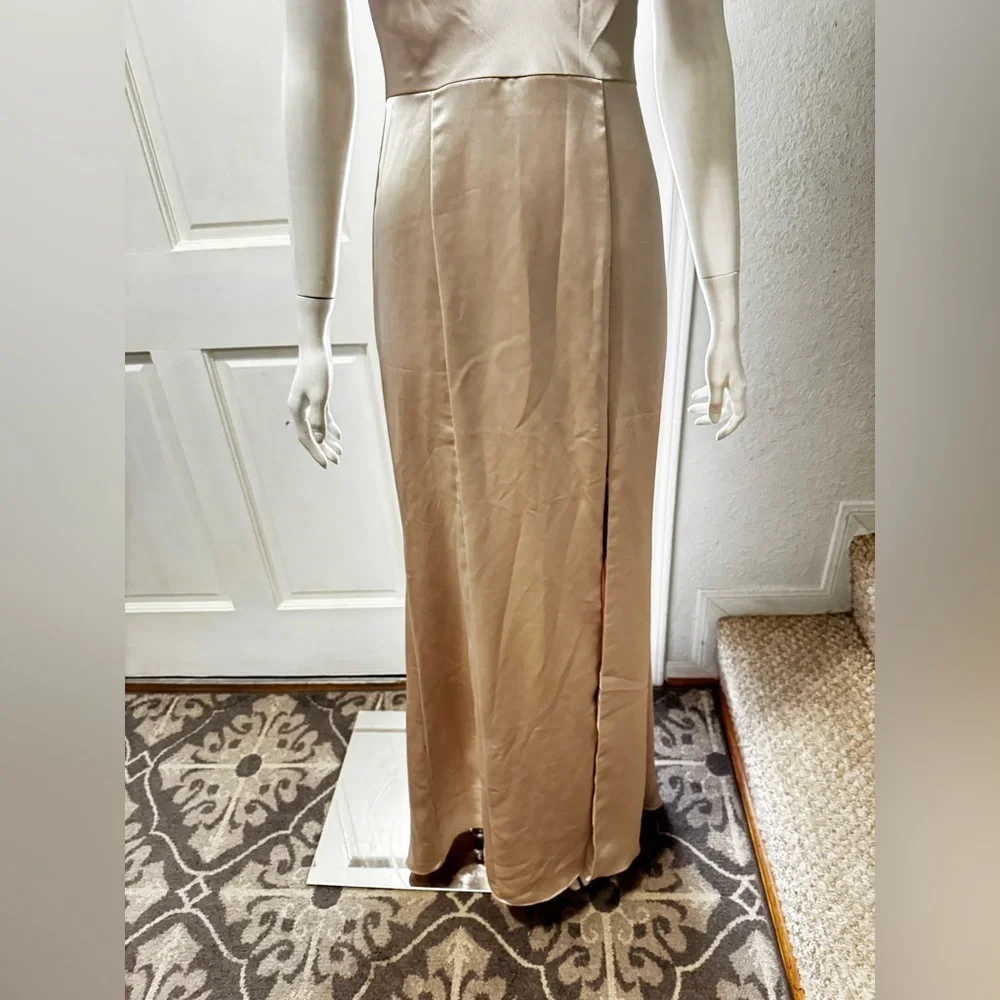 Amsale sophisticated strapless
